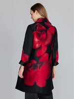 Mi Jong Lee Orchid Jacquard Oversized Jacket