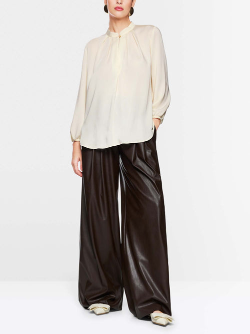 Marc Cain Elegant Blouse with Pleated Details