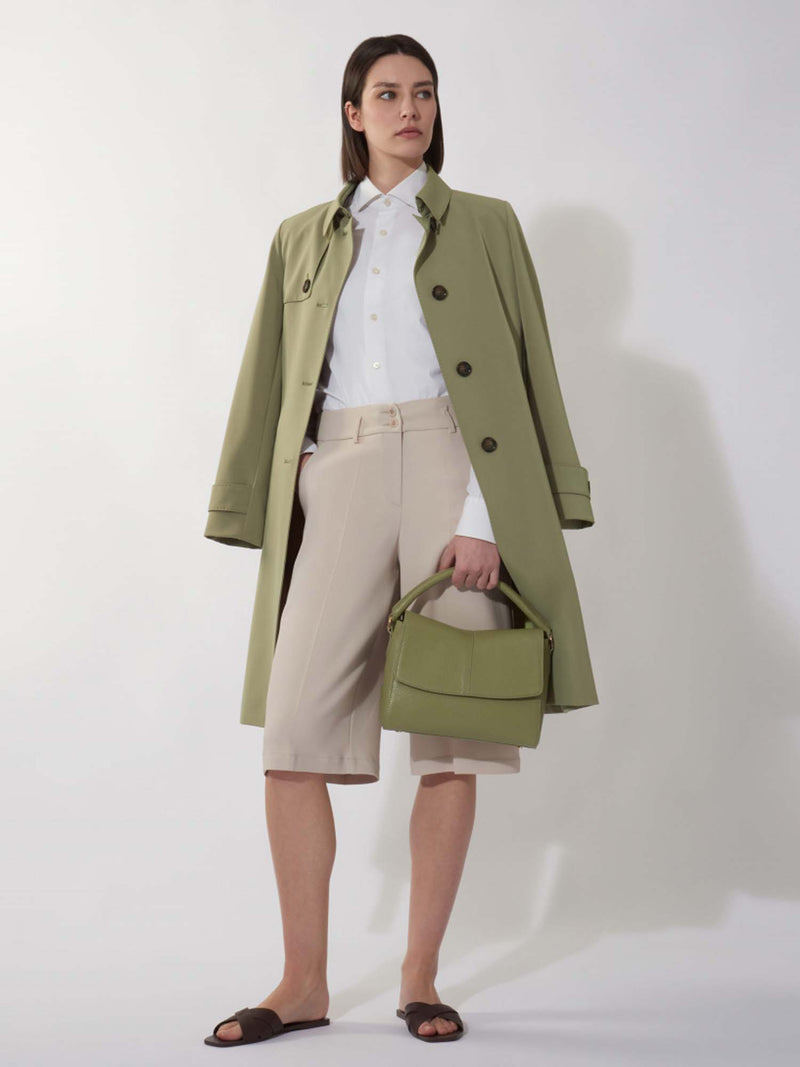 Cinzia Rocca Single Breasted Trench Coat