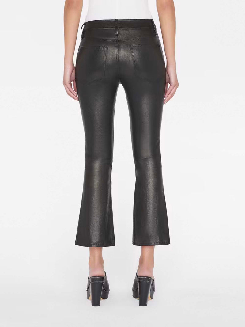 Frame Le Crop Mini Boot Leather