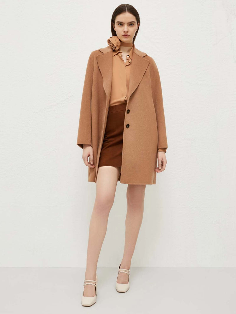 Marella Alfa Leather Skirt