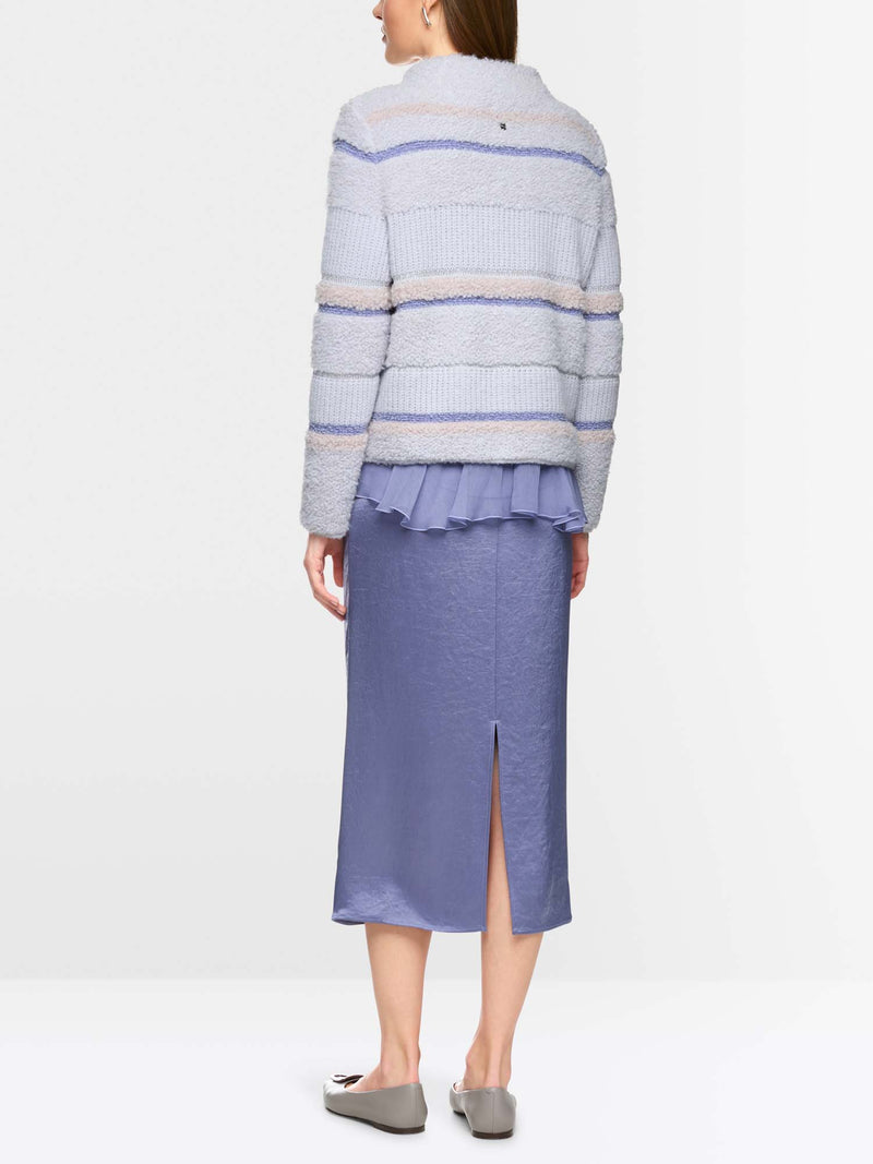 Marc Cain Knitted Striped Sweater