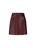 Marc Cain Leather Mini Skirt