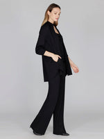 Mi Jong Lee Matte Jersey Oversized Collared Shirt