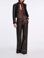 Dorothee Schumacher Sense of Shine Top with Scarf Detail