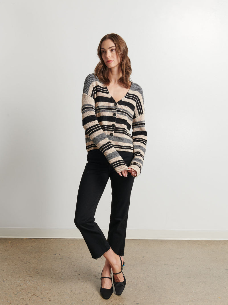 Line Riley Button Cardigan
