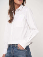 Repeat Long Sleeve Button Front Shirt
