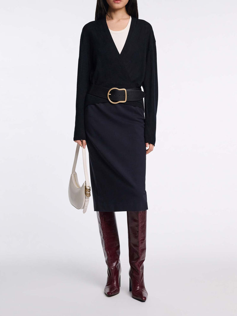 Dorothee Schumacher Emotional Essense Pencil Skirt in Punto Milano