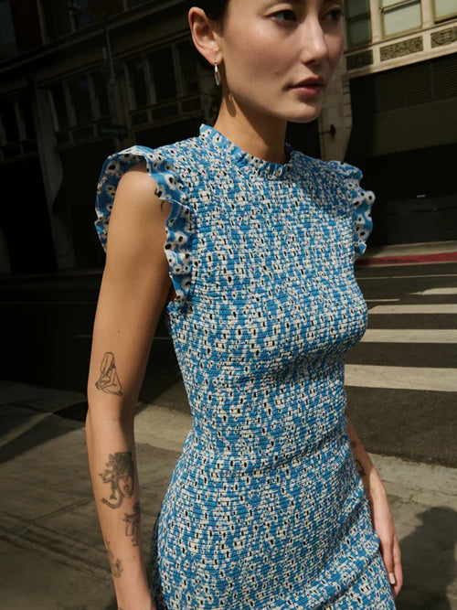 Nation Marlene Smocked Dress
