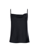Mi Jong Lee Matte Jersey Drape Front Camisole