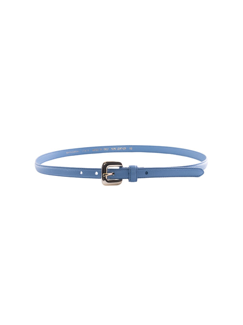 Gavazzeni Gloriosa Leather Belt with Gold Buckle