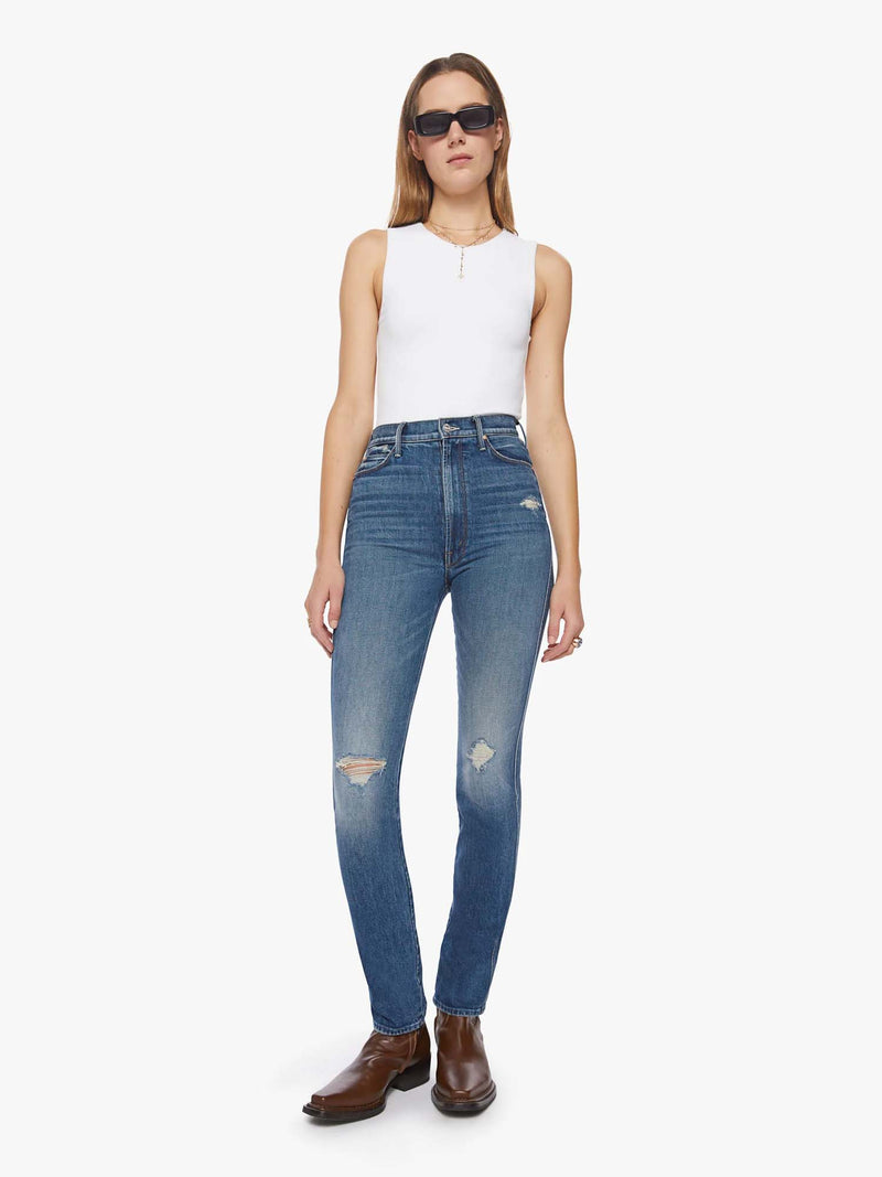 Mother Denim The Dazzler Double Heel Jean