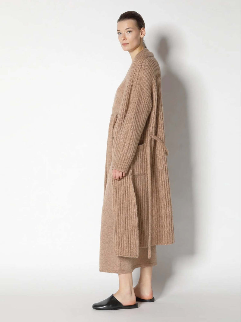 Sminfinity Fluffy Ribbed Coat
