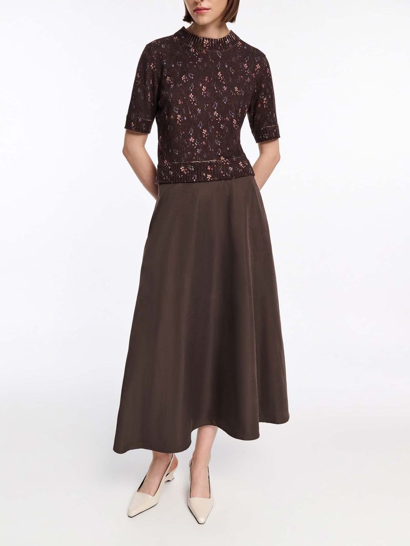 Dorothee Schumacher Delicate Statement Short Sleeve Pullover