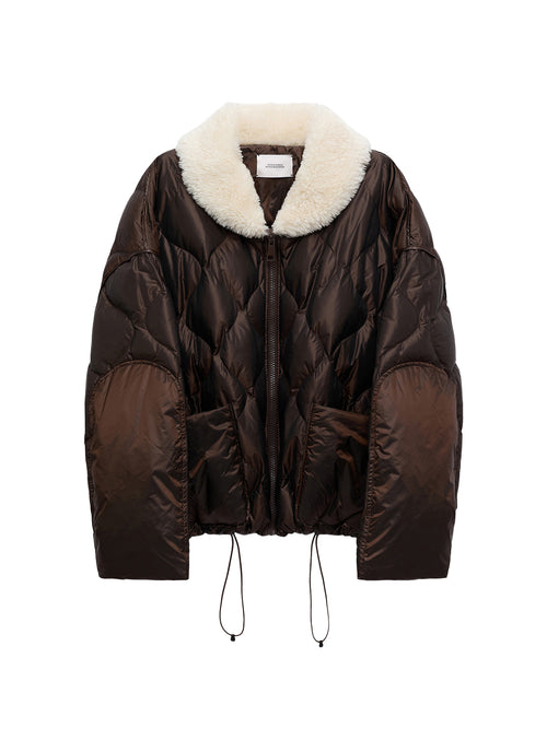 Dorothee Schumacher Cozy Coolness Shearling Jacket