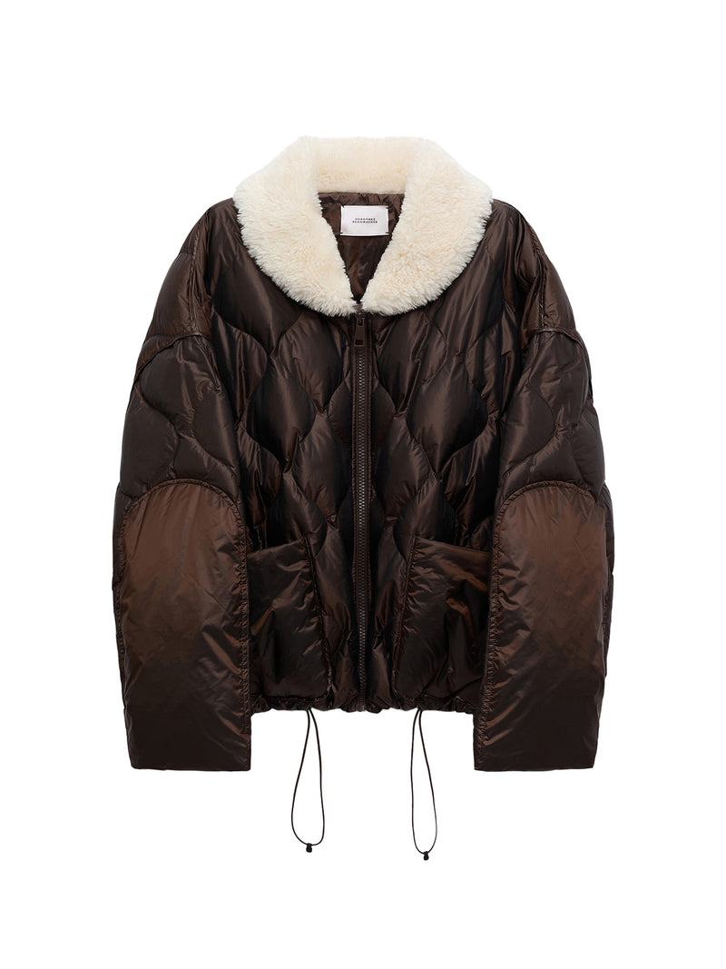 Dorothee Schumacher Cozy Coolness Shearling Jacket
