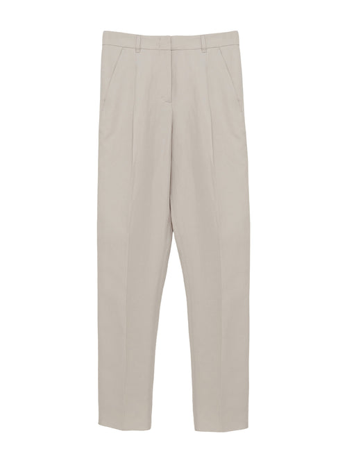 Summer Cruise Pant Linen Blend Soft Beige