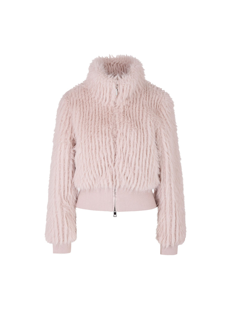Marc Cain Short Faux Fur Jacket