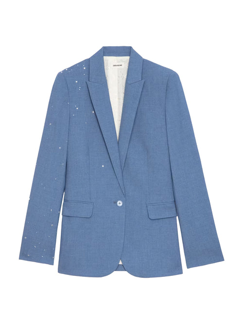 Zadig &amp; Voltaire Valse Chine Strass Blazer