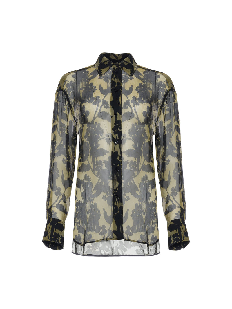 Victoria Beckham Pyjama Printed Shirt