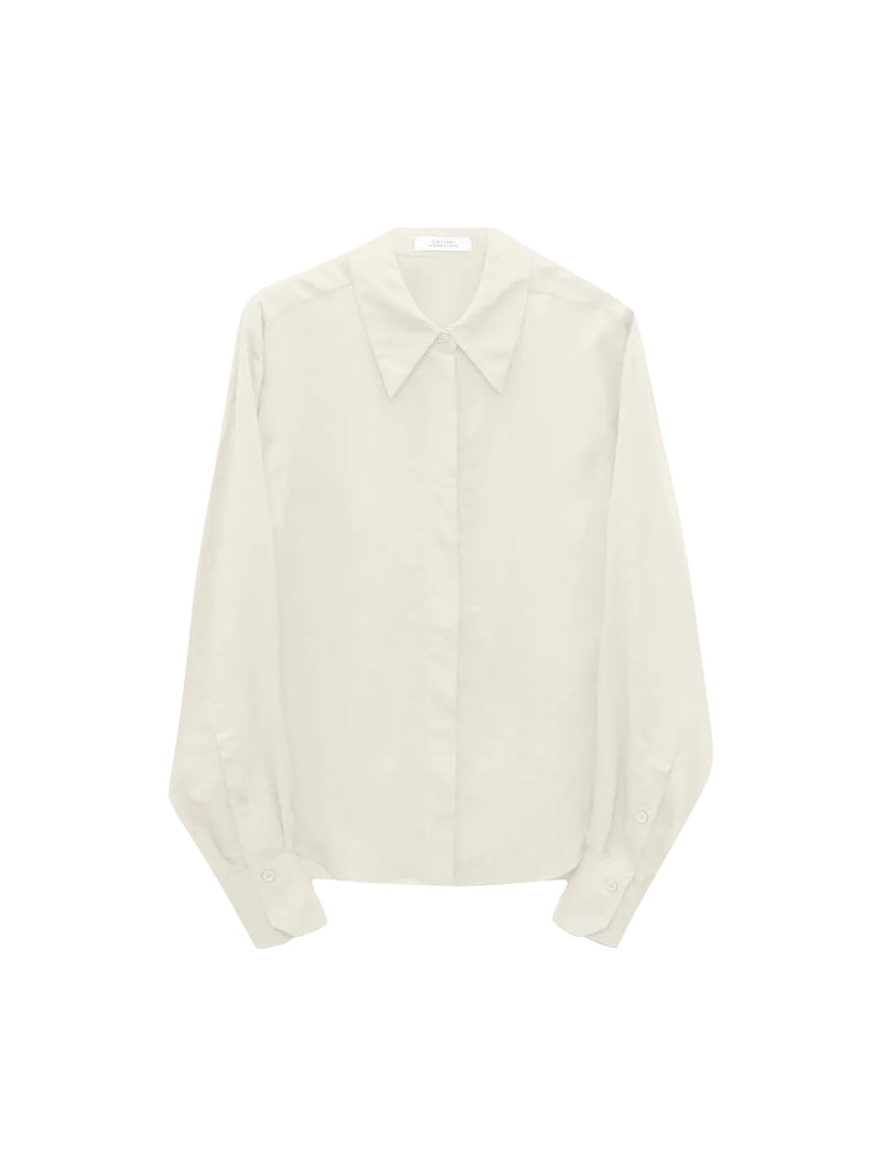 Dorothee Schumacher Soft Striped Collared Blouse