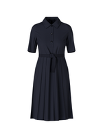 Marc Cain Polo Dress with Pleated Skirt