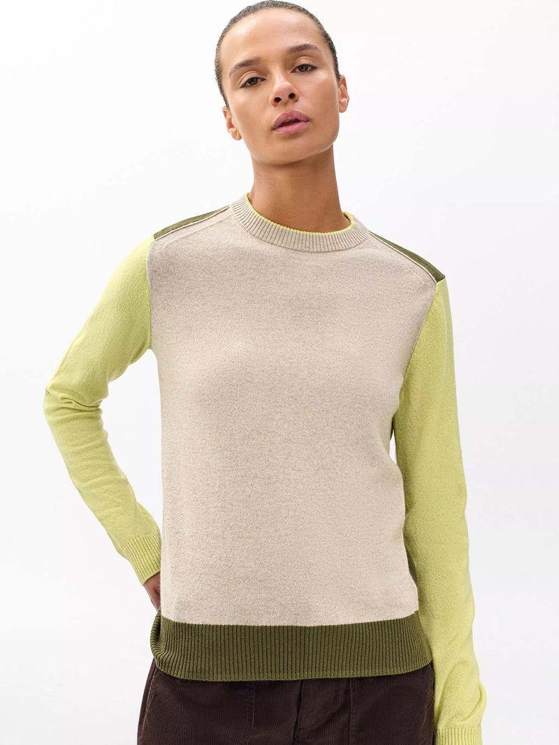 Rag &amp; Bone Taron Colourblock Crewneck Sweater
