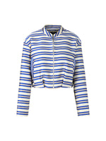 Marc Cain Striped Collared Jacket
