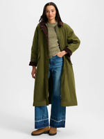 Veronica Beard Dietz Wax Coated Field Jacket
