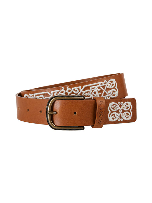 Marc Cain Waist Belt with Embroidery