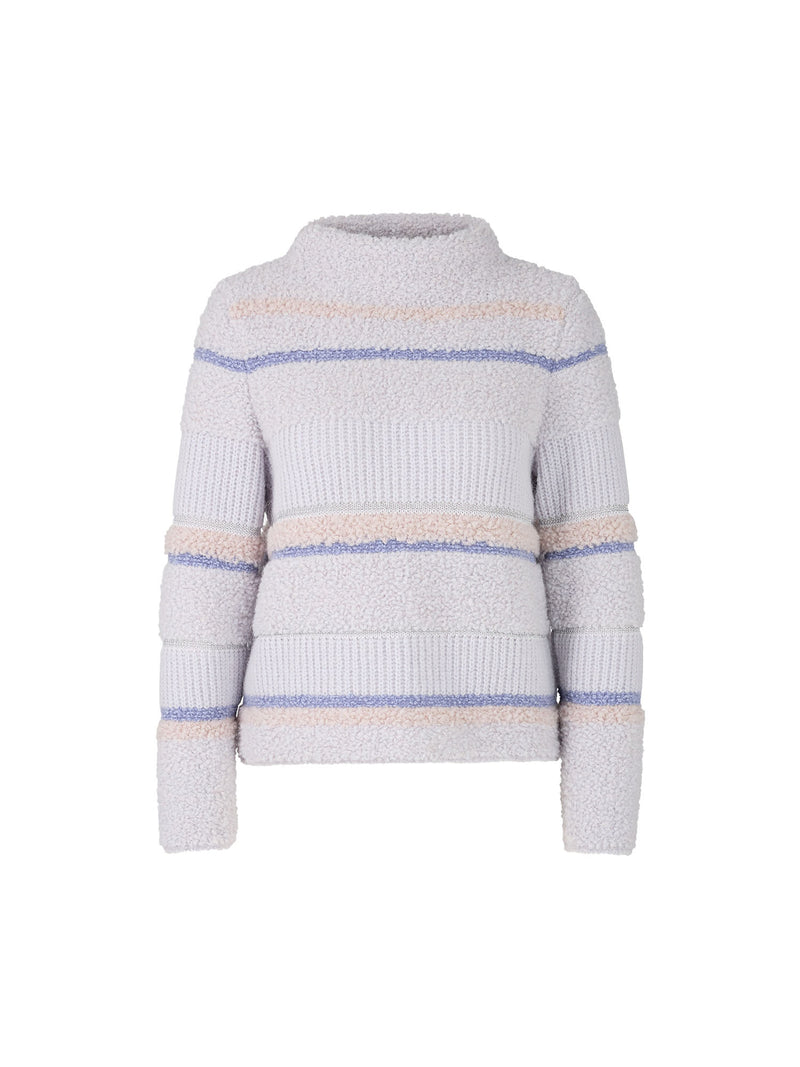 Marc Cain Knitted Striped Sweater