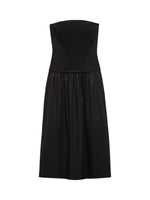 Rag &amp; Bone Irina Mixed Media Strapless Dress
