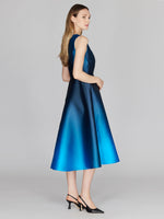 Mi Jong Lee Gradient Sleeveless Dress