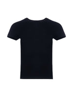 Patrick Assaraf Merino Rib Cap Sleeve T-Shirt