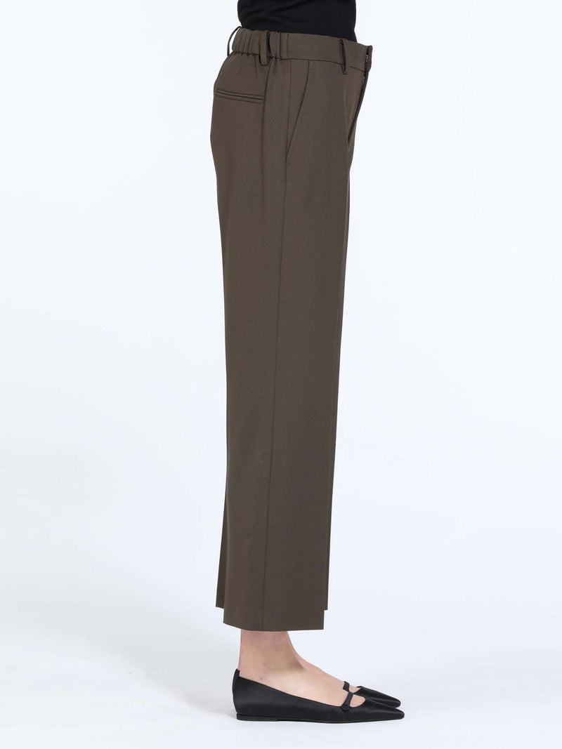 N&deg;21 Cropped Straight Leg Trouser