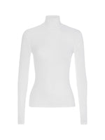 Frame Rib Turtleneck Top