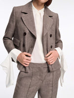 Dorothee Schumacher Casual Attraction Double Breasted Boxy Jacket