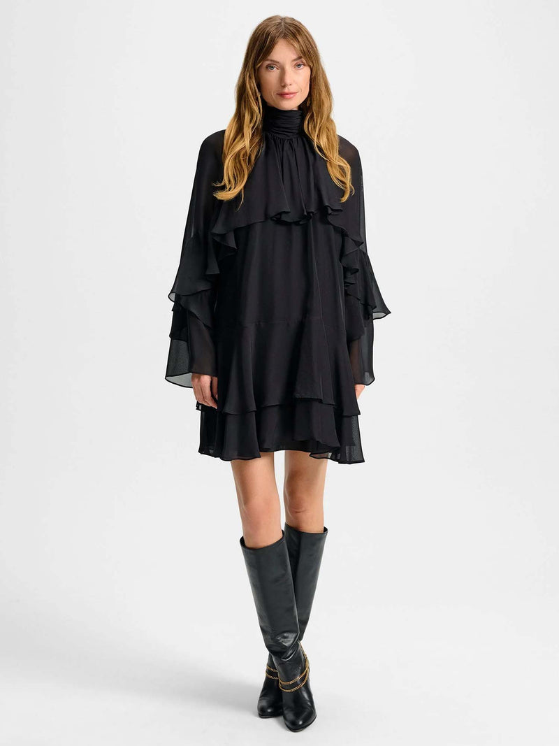 Veronica Beard Adlington Silk Mini Dress