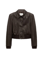 Dorothee Schumacher Sleek Statement Leather Mini Jacket