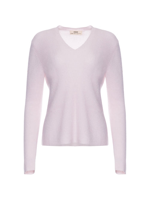 Sminfinity Pure Fitted V-Neck Sweater