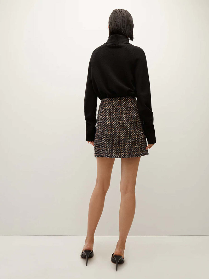 Veronica Beard Perry Tweed Mini Skirt