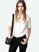 Zadig &amp; Voltaire Topher Satin Top