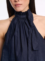 Dorothee Schumacher Modern Sophistication Pinstripe Top