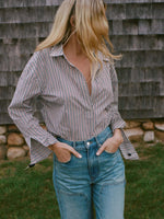 Veronica Beard Draymond Striped Shirt