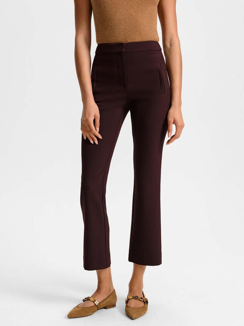 Veronica Beard Arte Kick-Flare Pants
