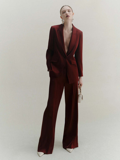 Marella Cognac Satin Jacket