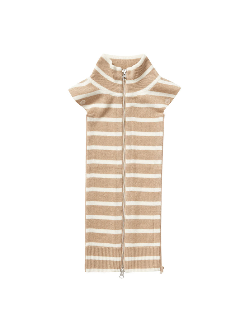 Veronica Beard Cashmere Striped Dickey