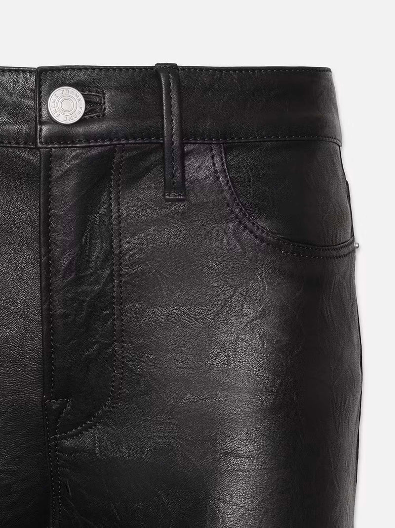 Frame Le Crop Mini Boot Leather