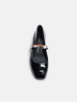Dorothee Schumacher Glossy Shine Embellished Mary Jane