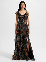 Veronica Beard Madeline Silk Maxi Dress